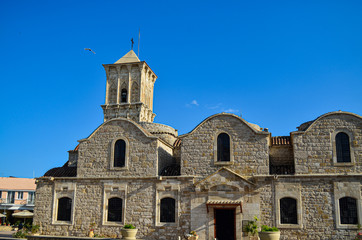Fototapeta na wymiar old church in larnaca in cyprus