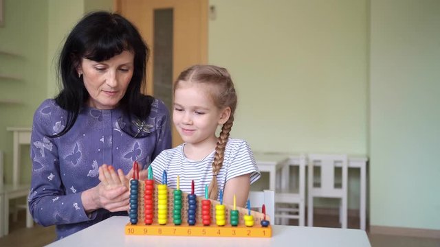 study addition and subtraction with kids.