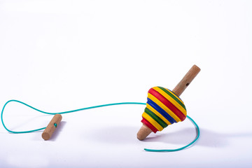 spinning top wooden old toys