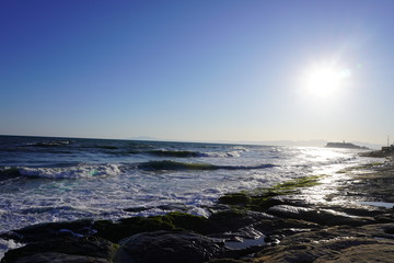 太陽と海