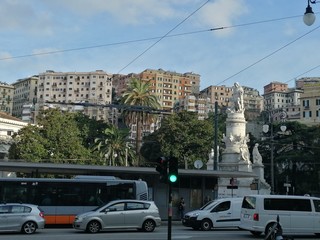 Sstreet life in Genoa
