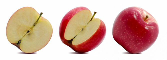 Fresh Apple fruit isolated on white background