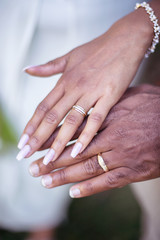 Alliances des mariés