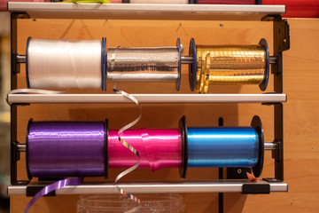 Rollen von Ziehband oder Geschenk and