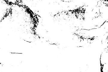 Grunge black and white texture background (Vector). Use for decoration, aging or old layer