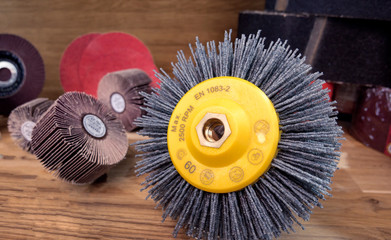 Abrasive wheel for industrial equipment power tools for grinding,