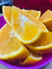 slices of orange