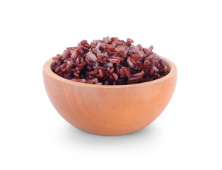 milled rice imperfectly cleaned on white