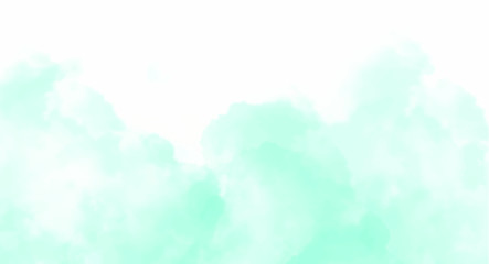 Blue watercolor background for your design, watercolor background concept, vector.