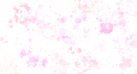 Pink watercolor background for your design, watercolor background concept, vector.