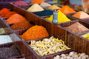 Fresh spices Delicious turkish food