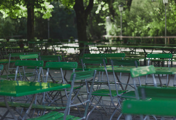 English garden shot, lovely park in the bavarian metropole munich