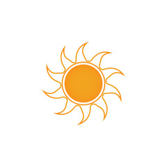 Sun Vector illustration Icon