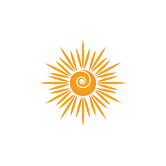 Sun Vector illustration Icon
