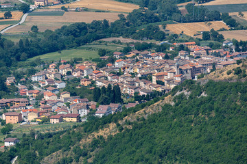Landscape near Monte Cucco, Marches and Umbria, Italy
