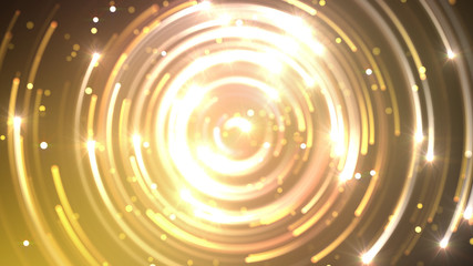 illumination neon space star particle flash light 3D illustration abstract background