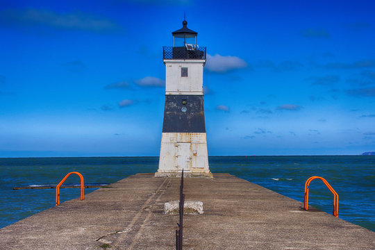 Presque Isle Bay Lighthouse. Erie Pa