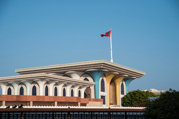Fototapeta na wymiar Muscat Palace Oman