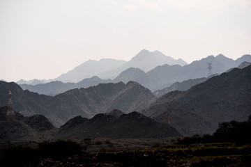 Mountain Layers Oman