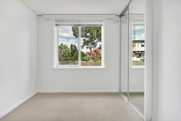 Empty and unfurnished brand new apartment