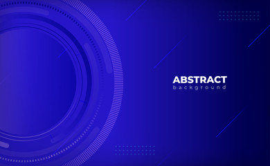 minimalist dark technology blue background