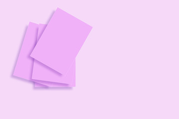Sticky Post Note Paper Color Background.  