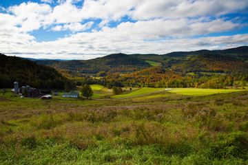 Naklejka premium Vermont farmstead