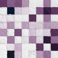 Abstract mosaic of pastel colored squares. geometric colorful pattern. Picture for creative wallpaper or design art work.