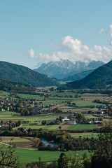 Fototapeta na wymiar View on Italian Alps Dolomiti 