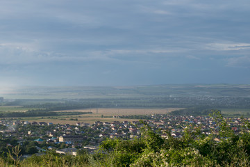 panoramic view of the city