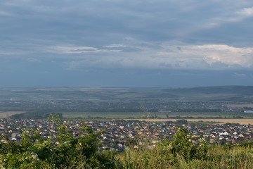 view of the city