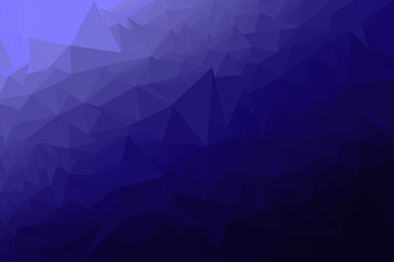 Abstract geometric triangles, blue Low Poly backgrounds