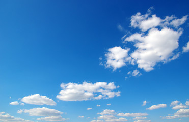  sky and white clouds