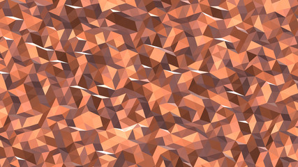 Abstract polygonal background, Light Salmon geometric vector