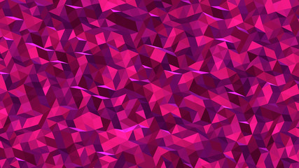 Abstract polygonal background, Medium Violet Red geometric vector