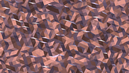 Abstract polygonal background, Rosy Brown geometric vector