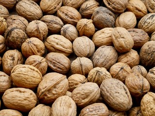 Nuts texture of dried fruit, healthy food