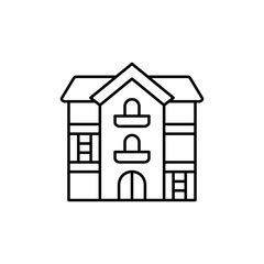 Scooter, baby icon. Simple line, outline vector elements of child for ui and ux, website or mobile application