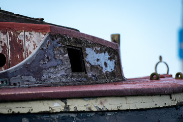 derelict boat