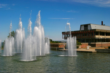 Ithaca College Fountain 3