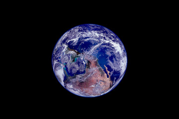 Earth view from space Elements of this image were furnished by NASA.
