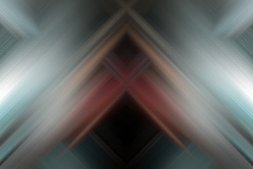 Falling symmetrical light beams modern art  background.