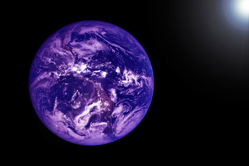 Earth view from space Elements of this image were furnished by NASA.
