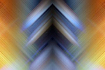 Falling symmetrical light beams modern art  background.