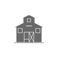 House, farm icon. Simple vector agriculture icons for ui and ux, website or mobile application