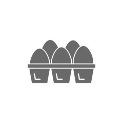 Eggs, farming icon. Simple vector agriculture icons for ui and ux, website or mobile application
