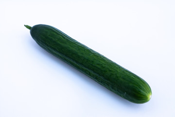 cucumber on a white background