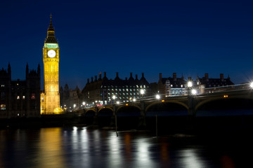 Fototapeta na wymiar Big Ben and the House of parliament at Night