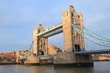 Fototapeta na wymiar Tower Bridge at London United Kingdom