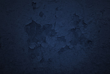 dark blue paint on wall.